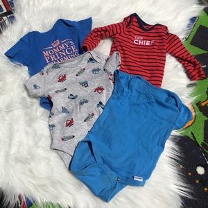 BUNDLE of 4 onesies